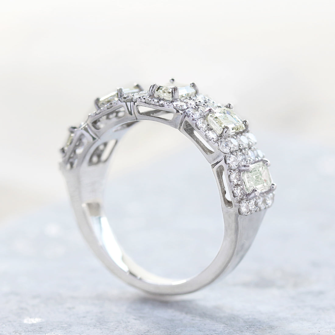 Miroir fille- ミロワール フィーユ - ダイヤモンドリング　PT